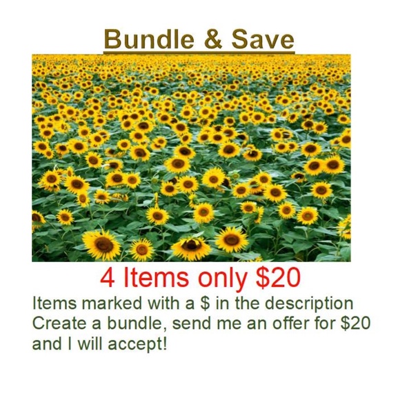 4/$20 TIERED TRAY DECOR/MINI WOOD SIGN/FALL DECOR $ - Picture 2 of 2